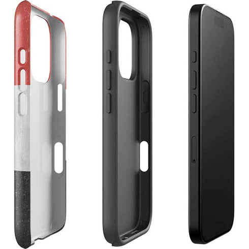 Egyptian Flag Distressed iPhone 16 Pro Impact Case